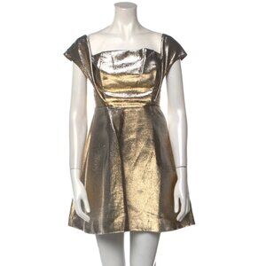 Sandro Bateau Neckline Mini Dress